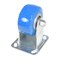 Vestil Polyurethane Precision Ball Bearing Rigid Caster 4 In. x 2 In. 551 lb Blue/Gray CST-PB-4X2PUA-R - alternate 4